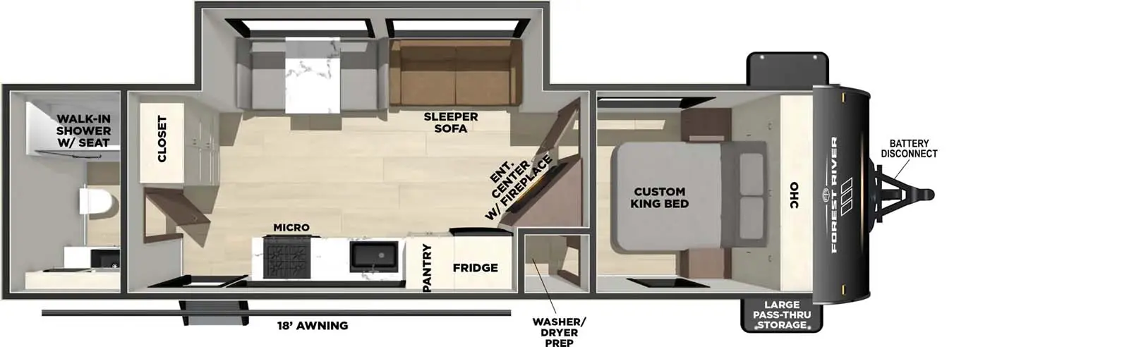 2600RB Floorplan Image